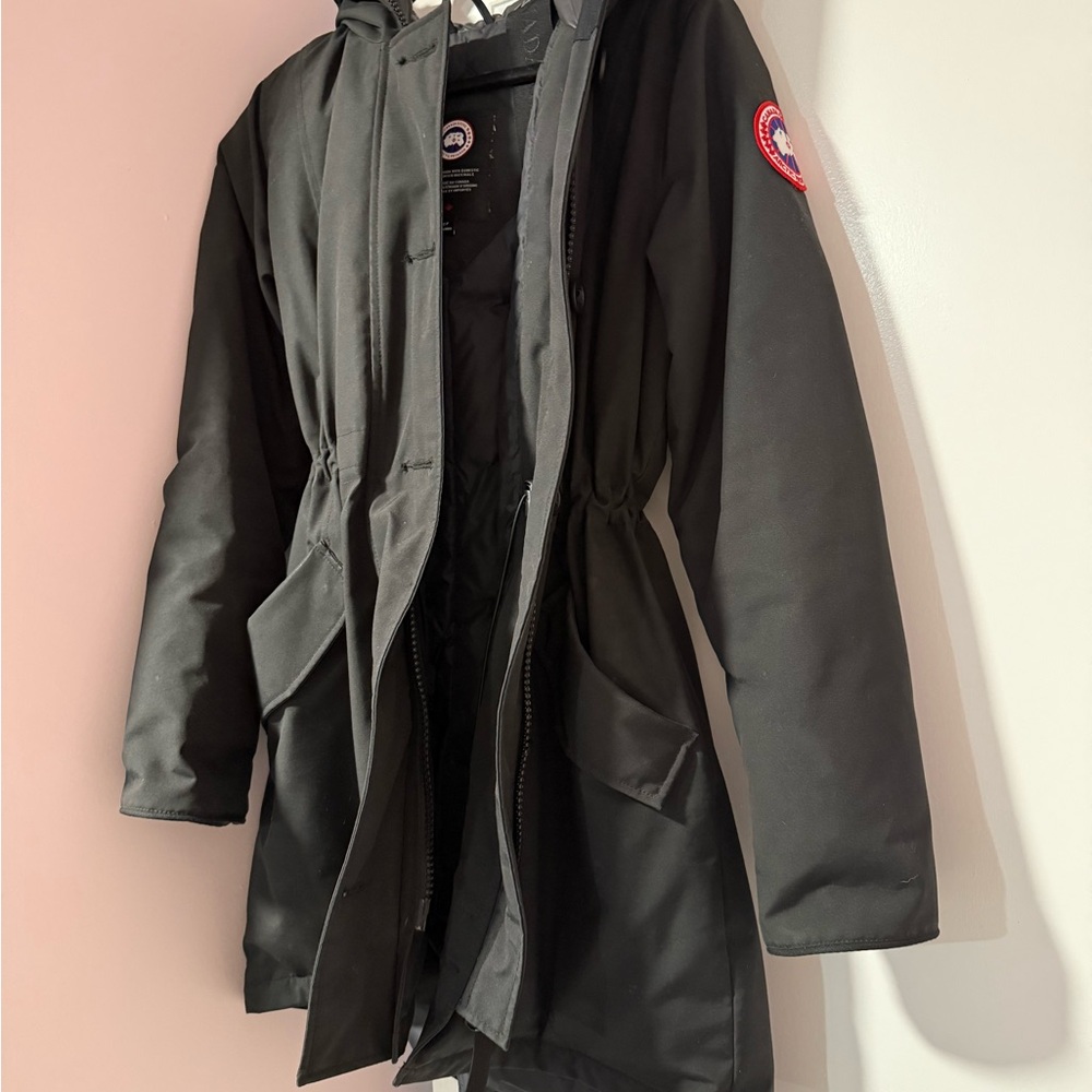 Canada Goose Black Hooded Jacket